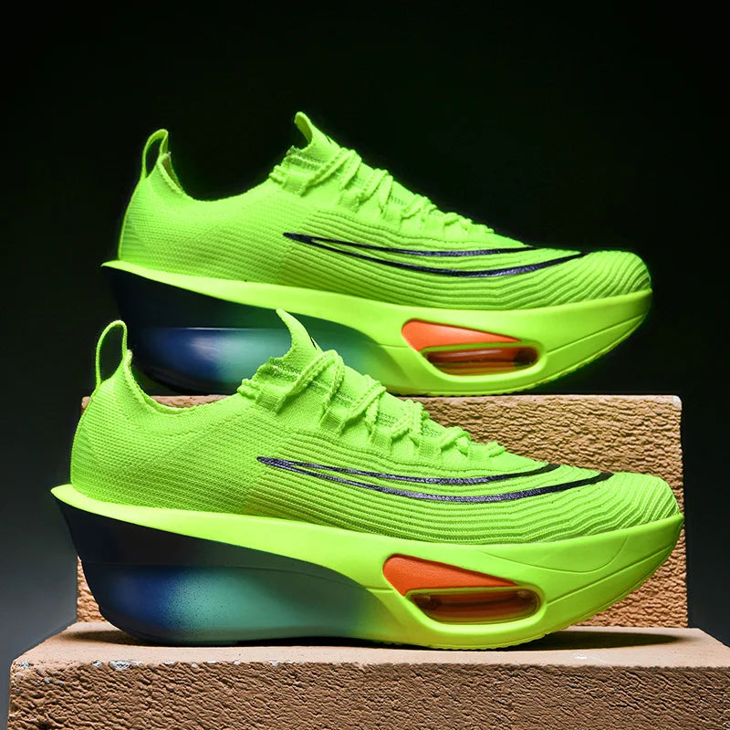 Casual Sneakers Air Cushion Running Shoes Jogging Marathon Men Sports Breathable Lightweight Comfortable Nonskid Leisure Sneaker