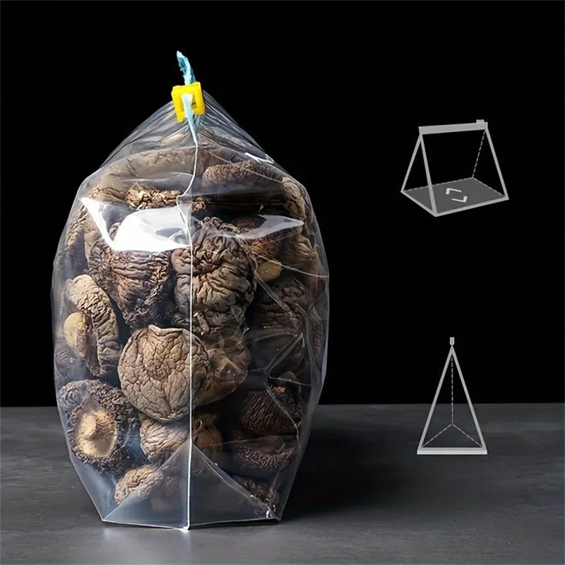 45pcs Reusable Fresh Zipper Bag For Food Plastic Bags Fruit Vegetable Bags Ziplock Food Bag Kitchen Food Storage Bag Organizer