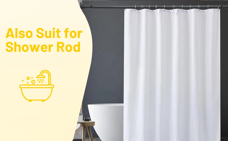 Closet Rod, Adjustable Closet Rods for Hanging Clothes,Closet Rod Extender Closet Organizer,Heavy Duty Closet Bar