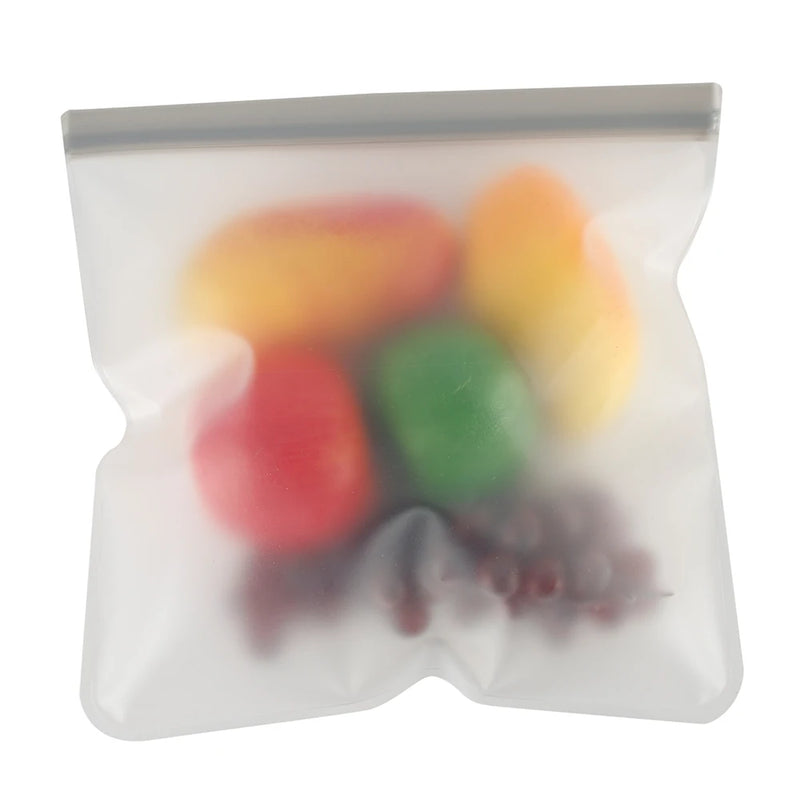 10pcs Silicone Food Storage Containers Sandwich Food Storage Bags Leakproof Containers Reusable Stand Up Zip Shut Bag Fresh Bag