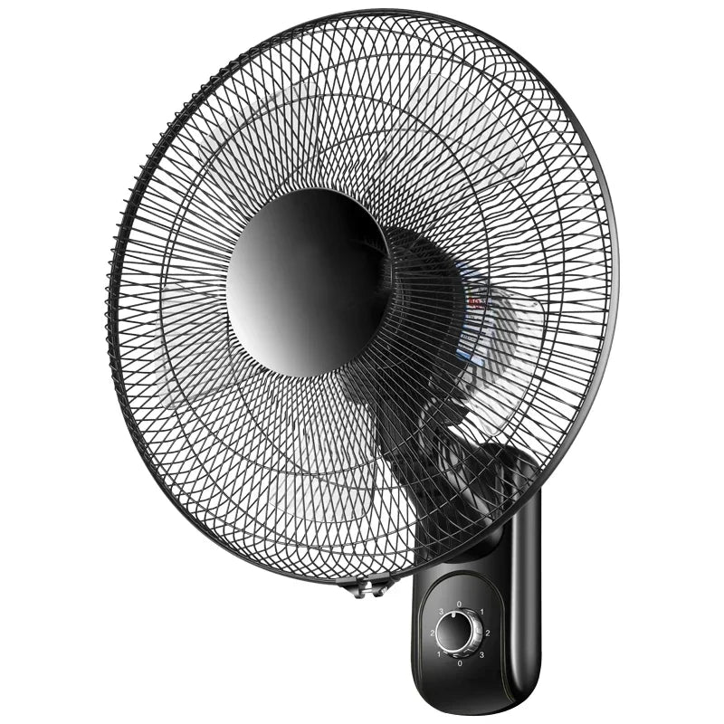 Household Wall-Mounted Electric Fan 220V/60W 16-Inch Living Room Kitchen Fan With 3 Speed Adjustable Smart Version/Mechanical