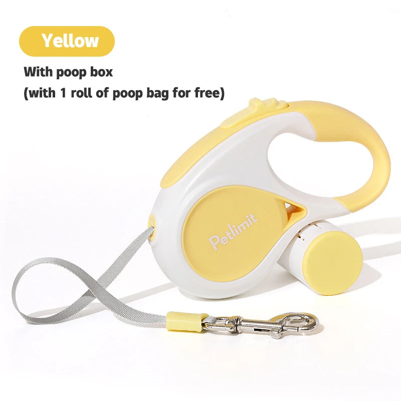 Automatic Retractable Dog Leash 3M/5M Extendable Rope For Outdoor Travel Walking Hiking Small Dogs Traction Rope Cat Lead