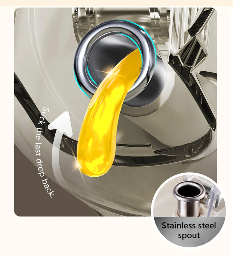 550ML Oil Sprayer Bottle BBQ Cooking 2 in 1 Oil Dispenser Olive Oil Pourers Sprayer Kitchen Baking Oil Mister Vinegar Bottle