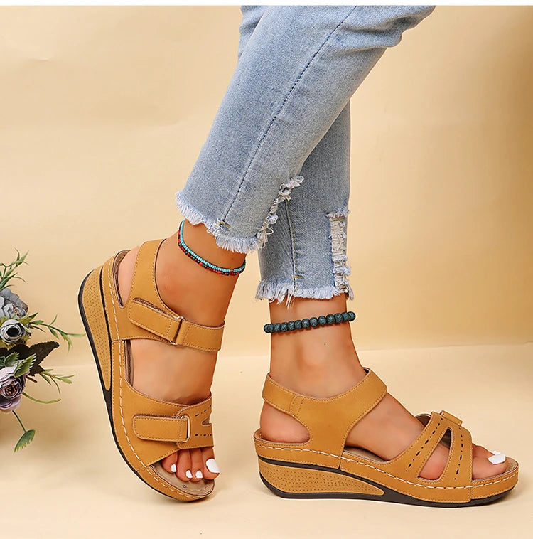 Sandals Shoes Women Summer Fashion Wedge Shoes Woman Non-Slip Women&