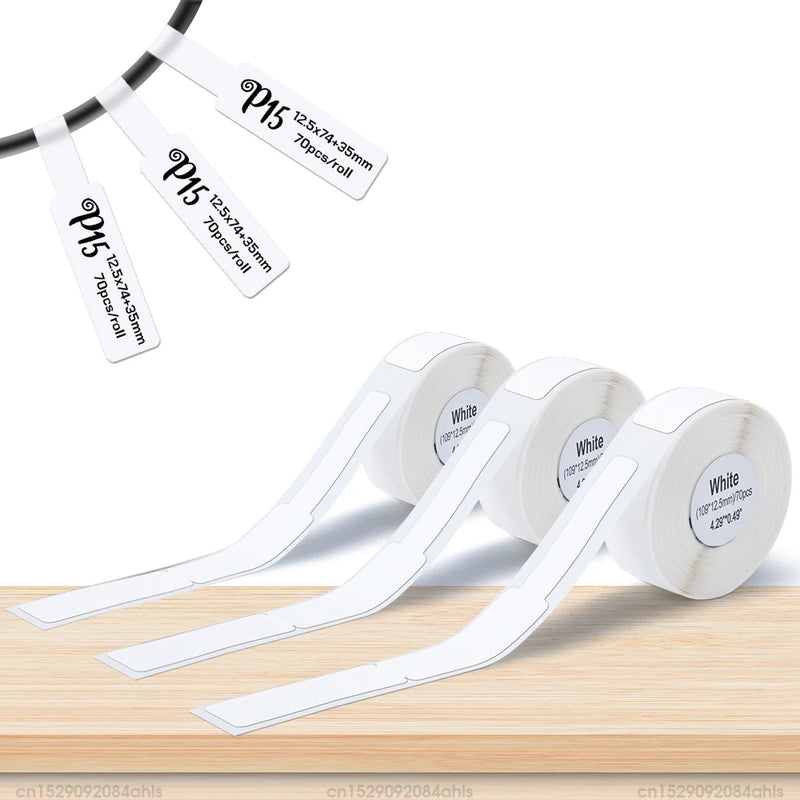 Wireless Bluetooth Label Printer Portable Thermal Printer Marklife P15 Inkless Labeling Machine Mini Label Maker P15 Sticker