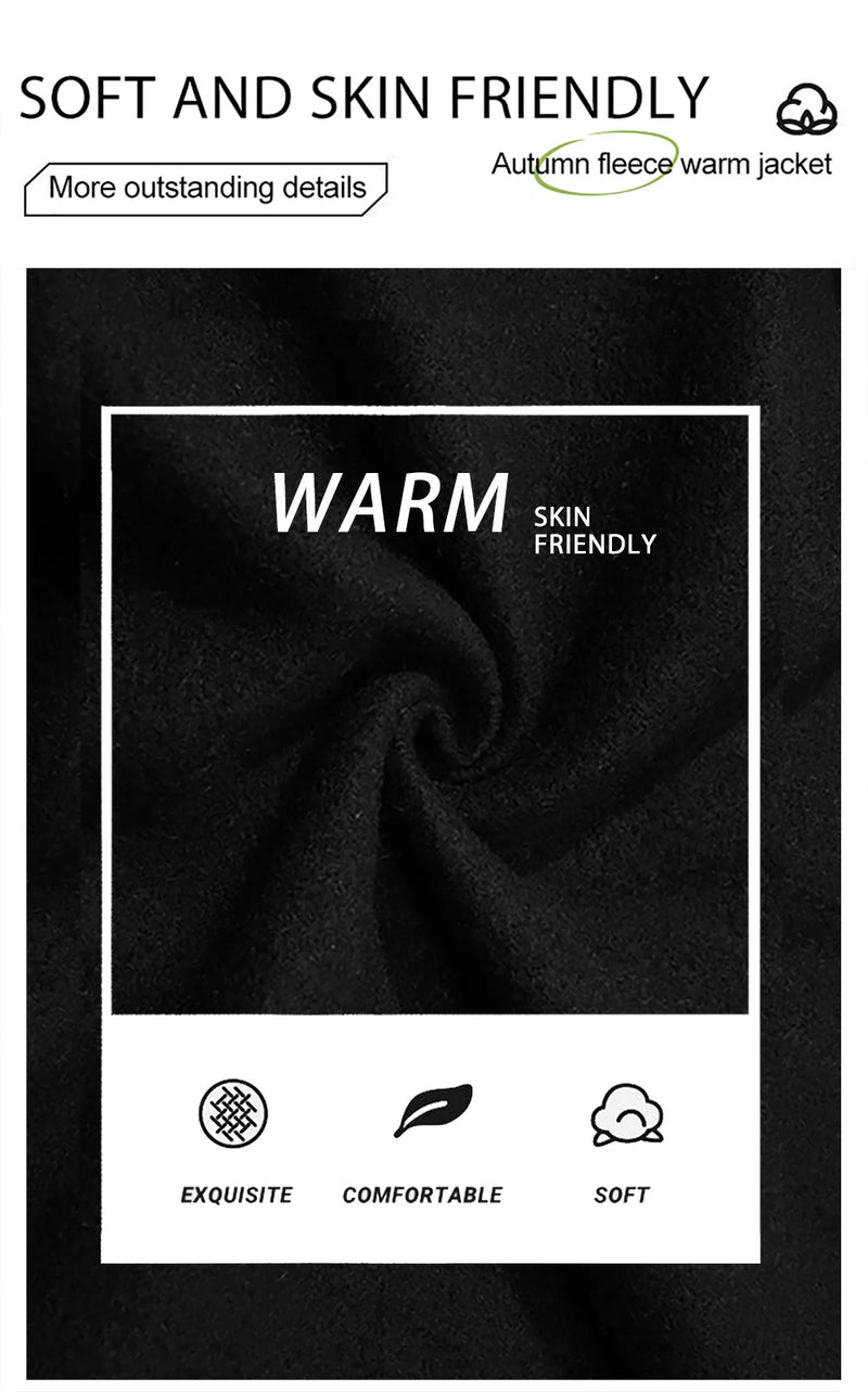 Black White Jacket Coats 5XL Loose Oversized Clothes Casual Men Women Baseball Clothes Couple Street Coat Warm Fleece Jackets