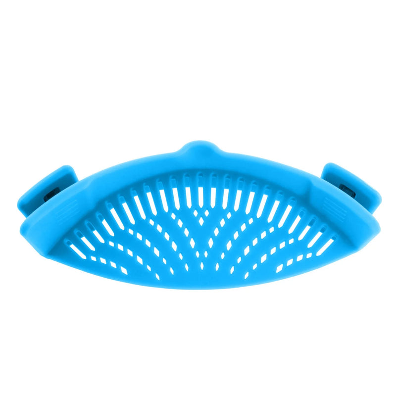 JJYY Universal Silicone Clip-on Pan Pot Strainer Anti-spill Pasta Pot Strainer Food Grade Rice Fruit Colander Strainer