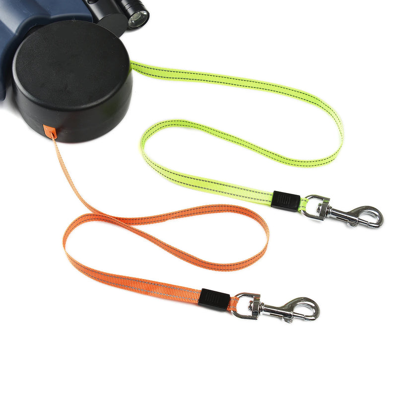 Retractable Dog Leash with LED Light – 3m Automatic Nylon Traction Rope for Small Dogs & Cats
