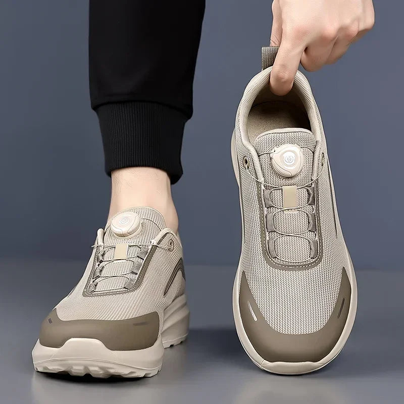 Leisure Walk Men Casual Shoes Anti Slip Sports Male Sneakers Breathable Treking Footwear Versatile Travel Trainers Hiking Shoes