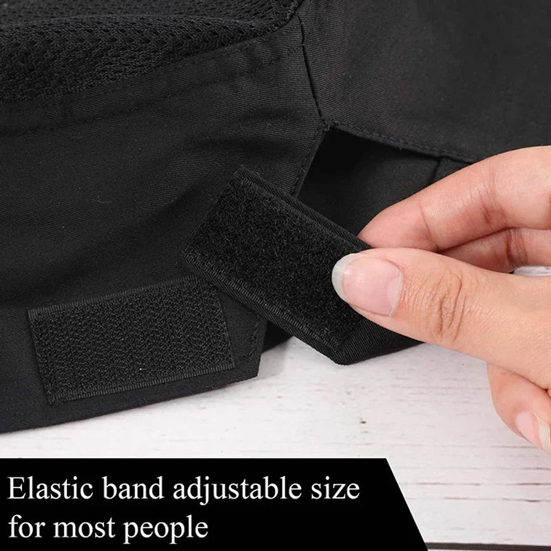 Tatiana Haven Unisex Chef Hat – Adjustable Breathable Beanie Cap for Kitchen, Restaurant & Sushi Chefs