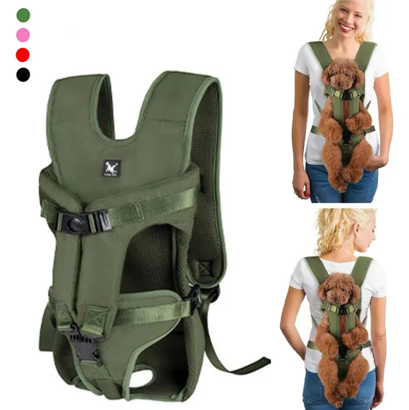 Pet Backpack Carrier For Cat Dogs Front Travel Dog Bag Carrying For Animals Small Medium Dogs Bulldog Puppy Mochila Para Perro