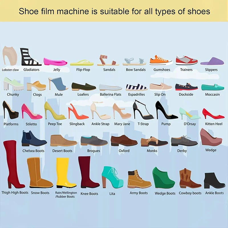 Shoe Cover Machine Automatic Household Foot Stepping Disposable Shoe Film Machine Entry Door Office Automatic Foot Cover Machine