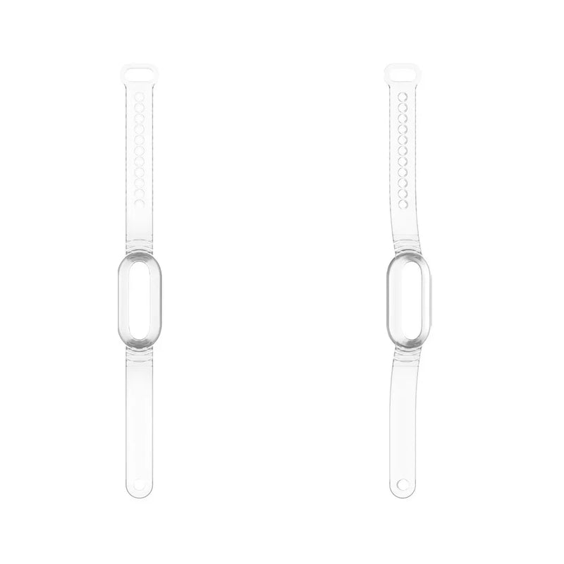 TPU Voice Recorder Case for PLAUD NotePin AI Transparent Waterproof Protective Cover Shockproof Protector Band Strap