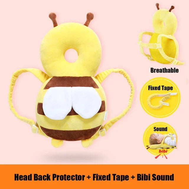 Baby Head Protector Backpack Pillow for Kids Toddler Children Soft PP Cotton Protective Cushion Cartoon Security Pillows Protect