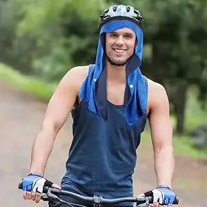 Cooling Hoodie Towel Cooling Towels Quick Drying Absorbent Towels for Neck and Face UV Protection Sport Workout Camping Cycling