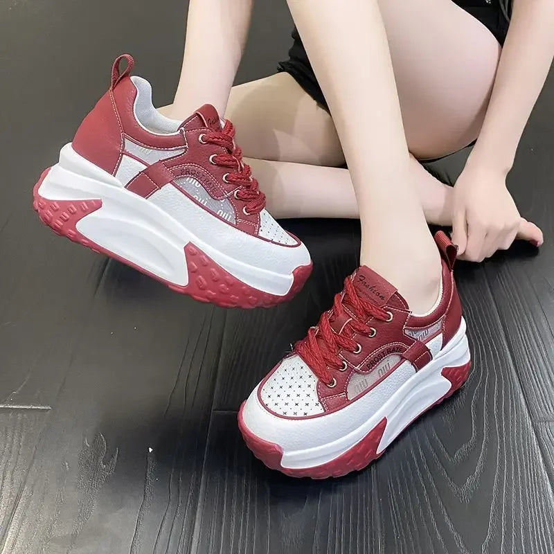 Popular Elder Shoes 2024 Summer New Versatile Mesh Breathable Women&