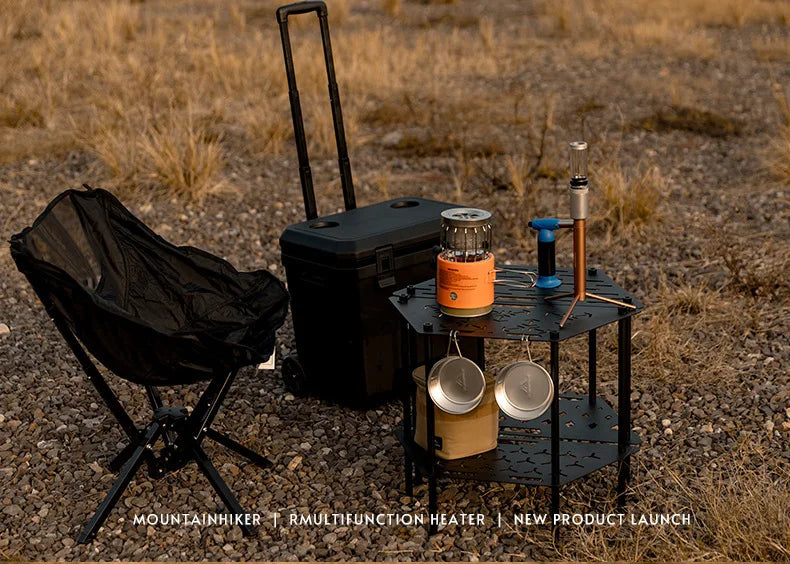 Mountainhiker Multifunctional Outdoor Camping Heating Stove Foldable Portable Heating Stove Air Tank Outdoor Mountaineering Stov