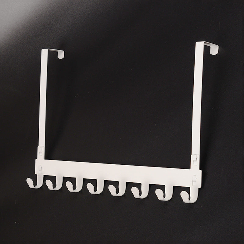 Hooks Over The Door Home Bathroom Organizer Rack Clothes Coat Hat Towel Hanger New Bathroom Kitchen Accessories Holder Door Hang