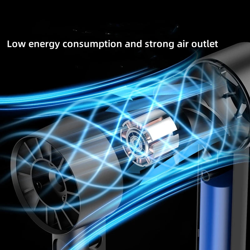 USB rechargeable handheld fan, small and portable desktop fan, adjustable from 1 to 100 levels, displaying battery level