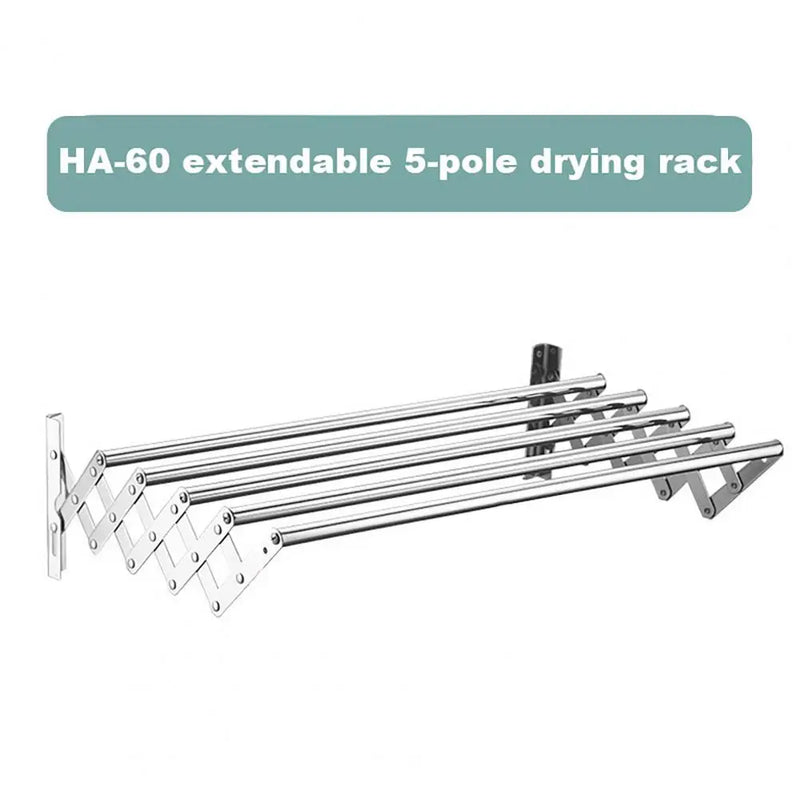 Foldable Clothes Drying Rack Clothes Drying Rack Space-saving Wall-mounted Drying Rack for Bathroom Laundry Room for Easy