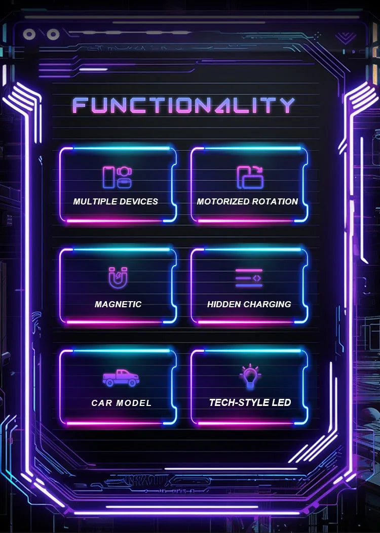 Cybertruck 3-in-1 Qi2 Wireless Charger | iPhone, iWatch & AirPods Dock