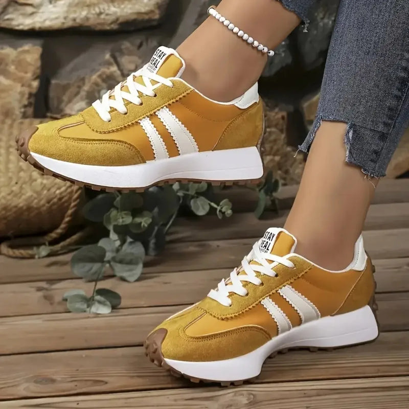 New 2025 Women Chunky Sneakers Platform Casual Fashionable Sneakers Lightweight Soft Bottom Running Shoes Summer Mesh Sneakers
