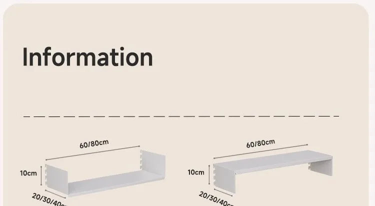 Floating Wall Shelf Metal Rack Organizers Storage Shelves on Wall Living Room Cabinets Plate Rack Storage Holders Home Supplies
