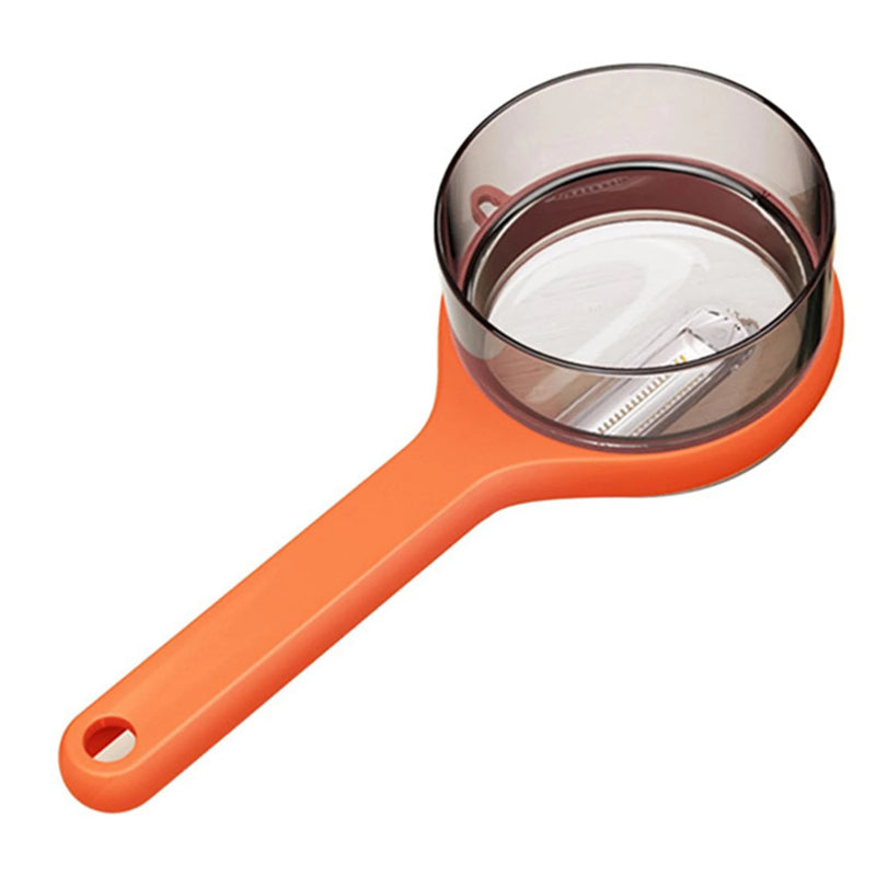 Multifunctional Peeling Knife With Storage Box Manual Apple Peeling Cutter Portable Veggie Potatoes Peelers Kitchen Accessories