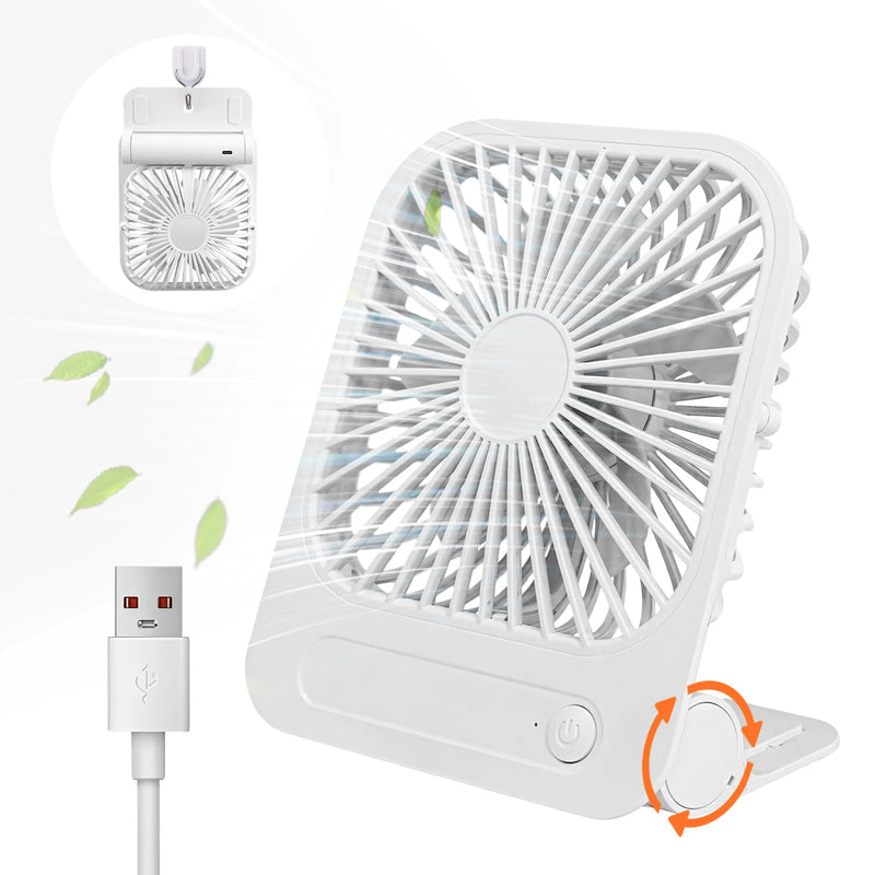 Eary Magnetic Wall Fan With 1200mAh Battery 4 Wind Speed Strong Airflow Ventilador Fan Mount for Kitchen Gym Cruise Ship Cabins