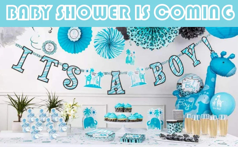 Biodegradable Light Blue White Paper Straws, Pack of 100 Party Straws for Juice, Cocktail, Smoothies, Birthday, Wedding