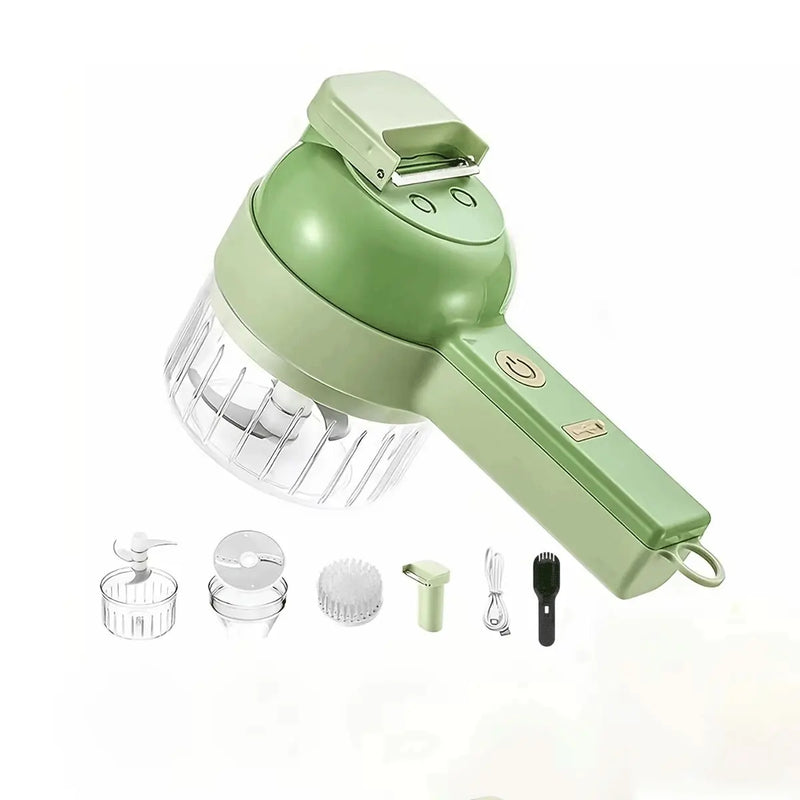 Portable Electric Vegetable Chopper Mini Food Processor Fruit Garlic Masher Cutter Slicer Kitchen Gadgets