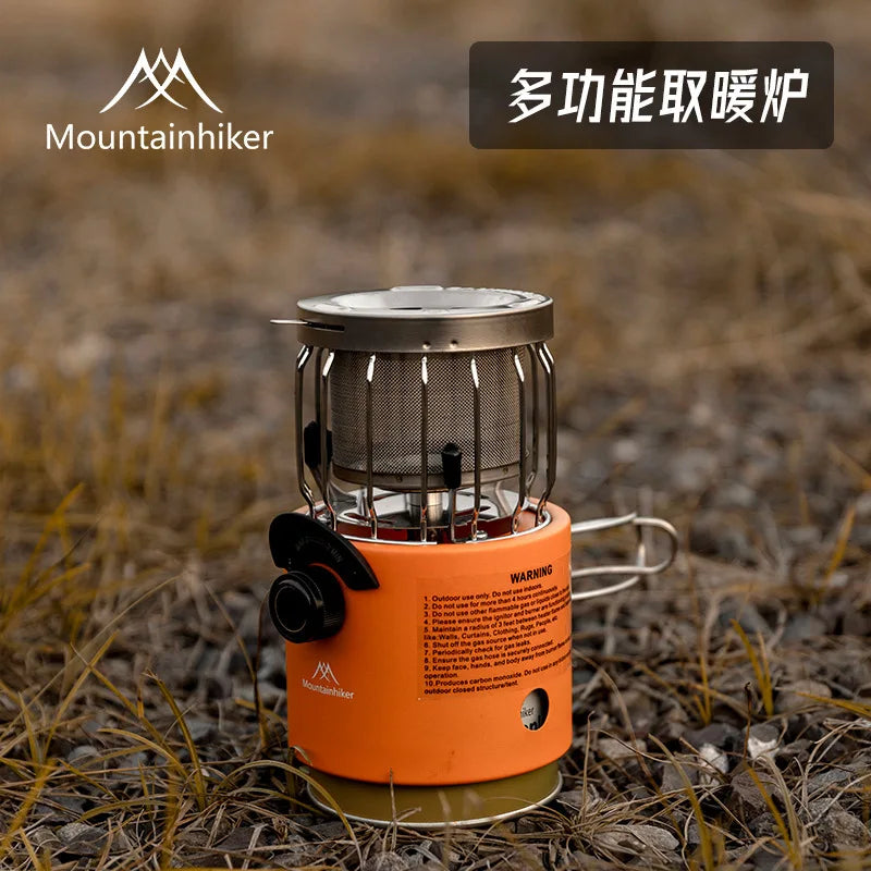 Mountainhiker Multifunctional Outdoor Camping Heating Stove Foldable Portable Heating Stove Air Tank Outdoor Mountaineering Stov