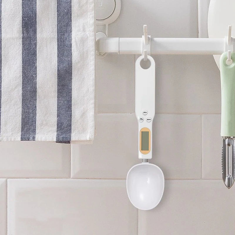 USB Charging Measuring Spoon Scales Electronic Digital Gramera Dimensional Weighing for Powder Flour Kitchen Tool