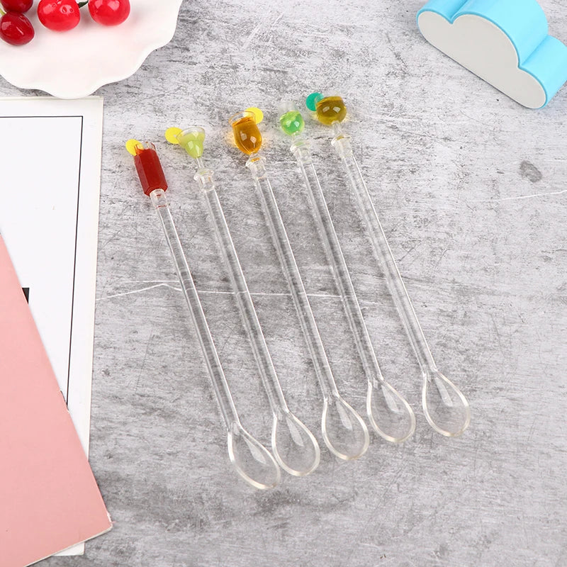 Cocktail Stirrer Drink Mixing Stick Set Acrylic Cocktail Mixer Blender Bar Supplies Swizzle Stirrer