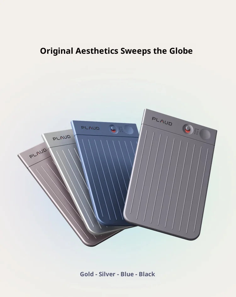 Plaud Note AI Minutes Device AI-Powered Meeting Summary from Voice Recorder Transcription  Dual Recording Mode lightweight 64GB