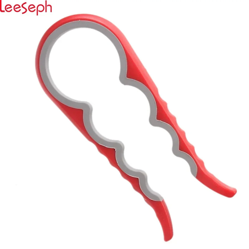 Jar Opener, Easy Grip Bottle Opener Twist Off Lid Quick Opening Cooking Everyday Use for Weak Hands and Arthritic