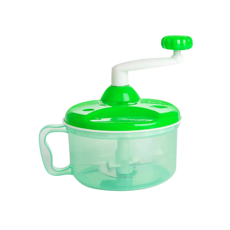 Manual Food Processor Multifunctional Meat Mixer Blender Practical Hand Power Food Chopper for Meat Salad Nuts Lettuce Puree