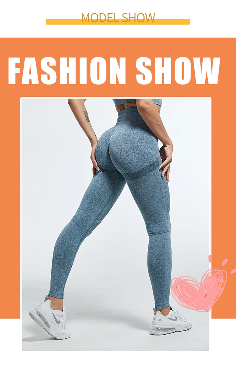Women High Waist Leggings For Fitness Ladies Sexy Bubble Butt Gym Sports Workout Leggings Push Up Fitness Female Leggins
