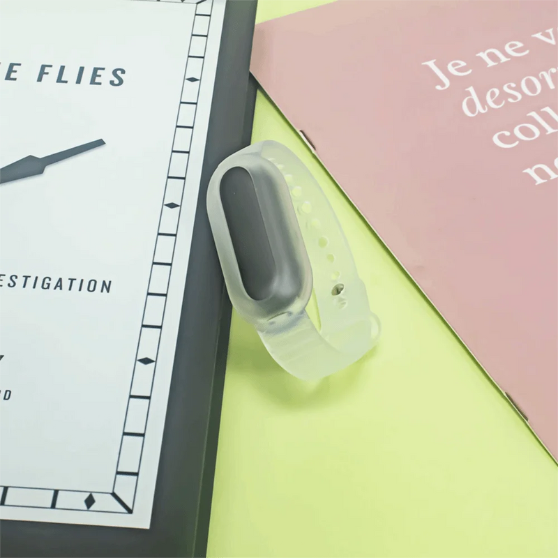 TPU Voice Recorder Case for PLAUD NotePin AI Transparent Waterproof Protective Cover Shockproof Protector Band Strap