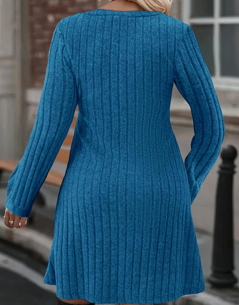 Tatiana Haven Elegant Women’s Casual Printed Dress – Loose Fit, Soft Fabric, and Effortless Everyday Style