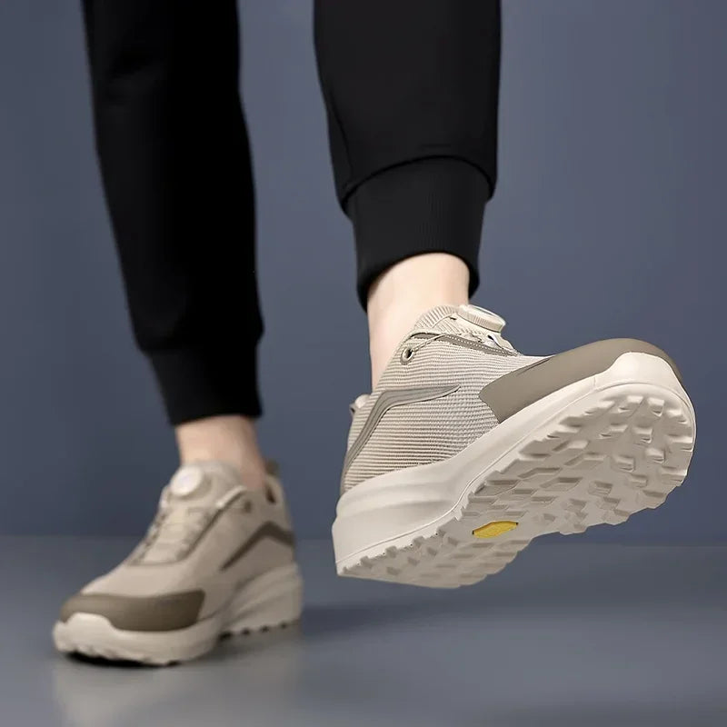 Leisure Walk Men Casual Shoes Anti Slip Sports Male Sneakers Breathable Treking Footwear Versatile Travel Trainers Hiking Shoes