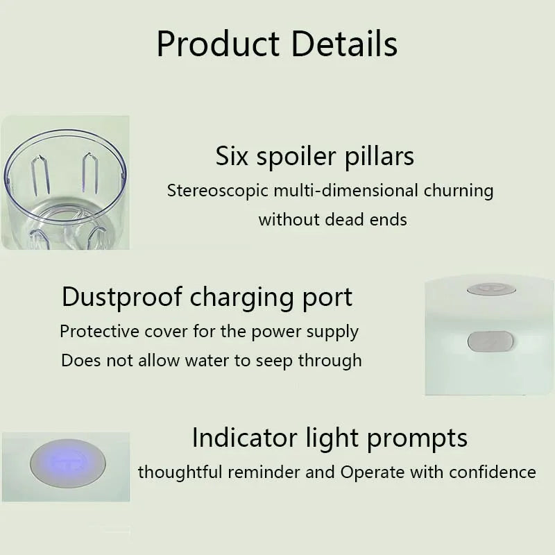 250ML Electric Kitchen Food Chopper Mini USB Food Crusher Portable Meat Grinder Vegetable Chopper For Kitchen household Outdoor