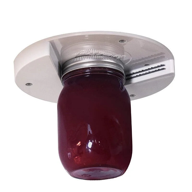 Can Opener Multifunction Under Cabinet Jar Openers for Weak Hand Easy Effortless Grip Fast Lid Remover Kitchen Accessories