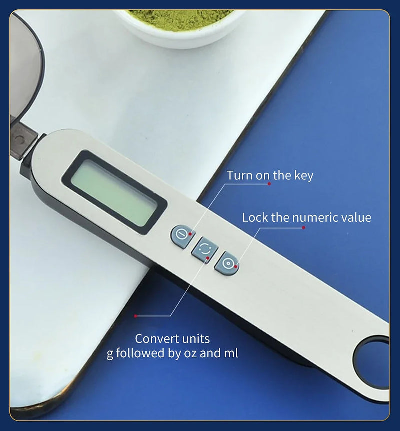 Scale Measuring Tools and Weight Tool Kitchen Measuring Spoons Electronic Digital Measurement and Scales Milk Dosing Utensils