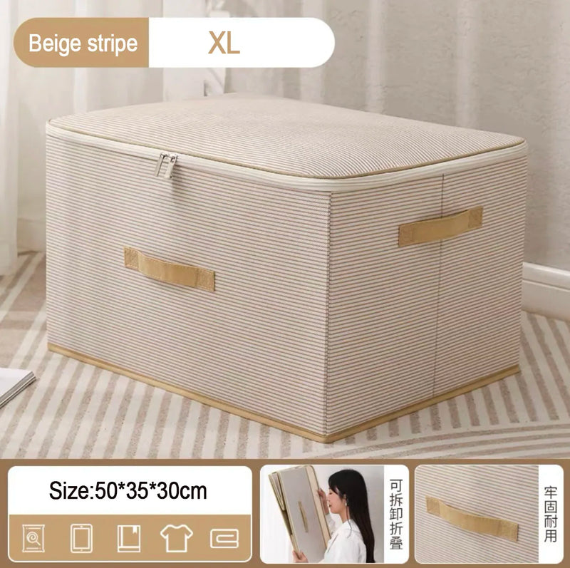 Collapsible Storage Boxes, Foldable Organizer, Bedding Small Toy, Clothes Boot, Shoe, Underwear Basket, Cubes Organizer