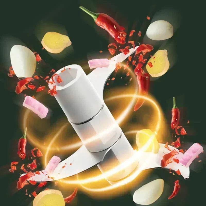 Multifunctional Vegetable Chopper Small Food Processor Manual Hand-Cranked Food Chopper Mincer Tool Garlic Kitchen Items