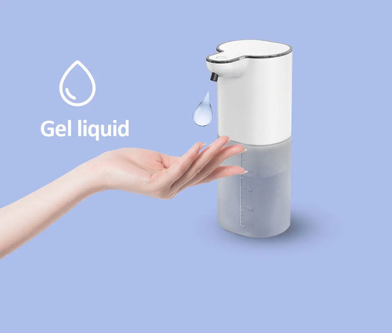 Automatic Soap Dispensers 400ml 4-Gears Adjustable Bathroom Smart Washing Hand Machine USB Rechargeable Touchless Hand Sanitizer