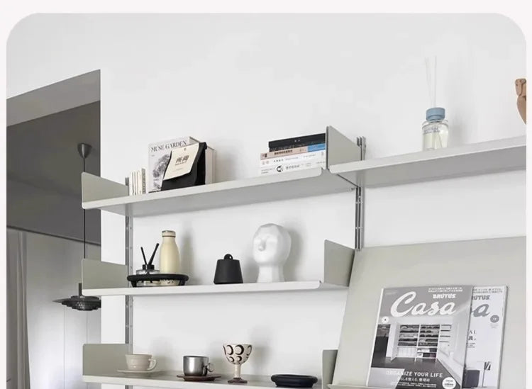 Floating Wall Shelf Metal Rack Organizers Storage Shelves on Wall Living Room Cabinets Plate Rack Storage Holders Home Supplies