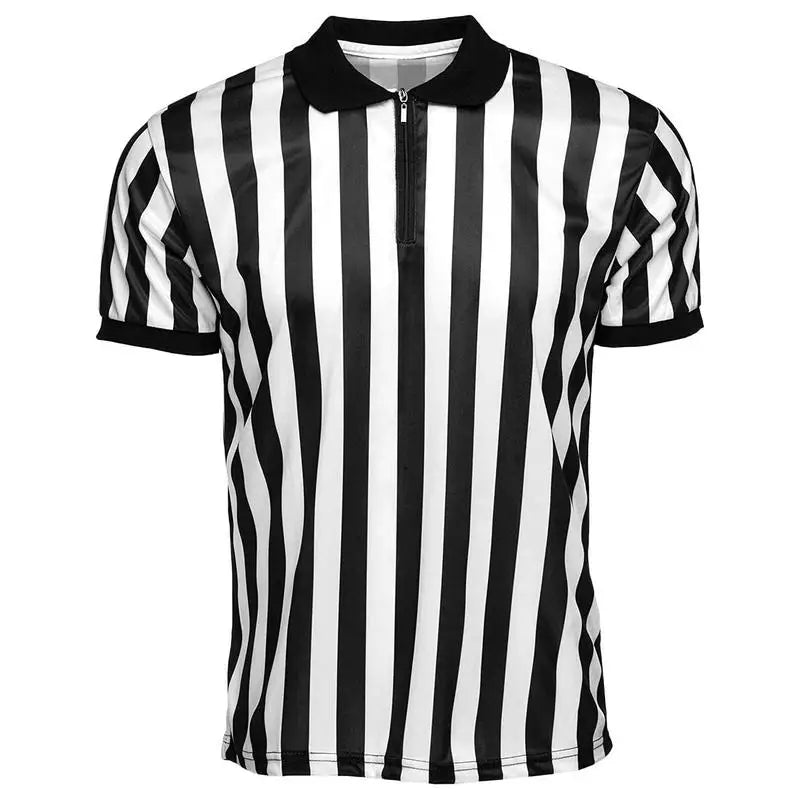 Striped Referee Shirt Men&