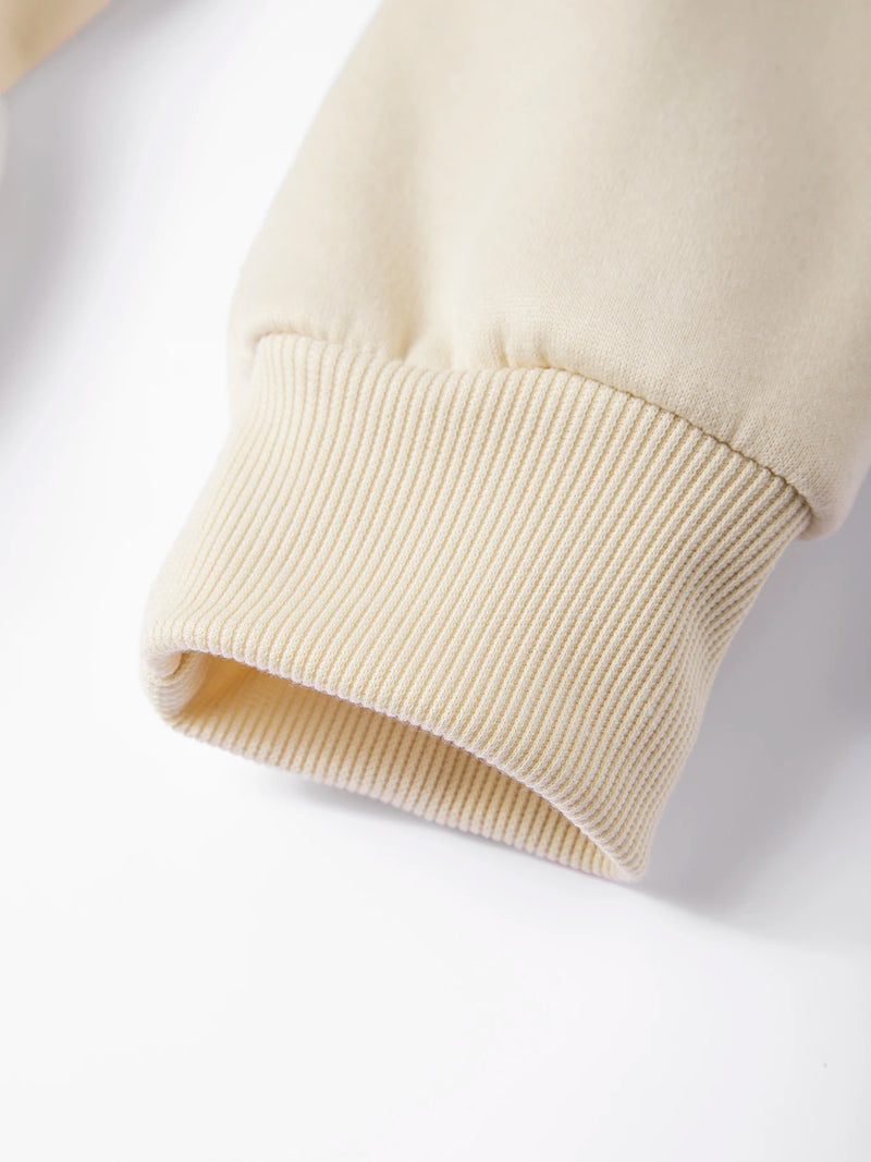 Men’s and Women’s Casual Hoodie – Loose Fit Long Sleeve Pullover Sweatshirt for Spring and Autumn